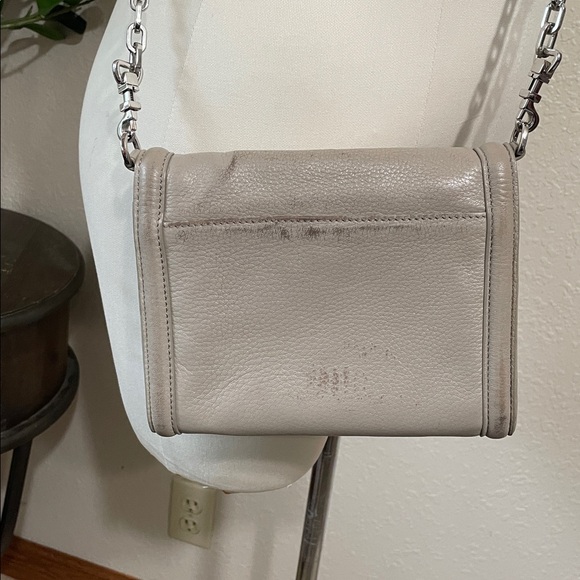 Tory Burch Gray Leather Crossbody Bag - Picture 4 of 10
